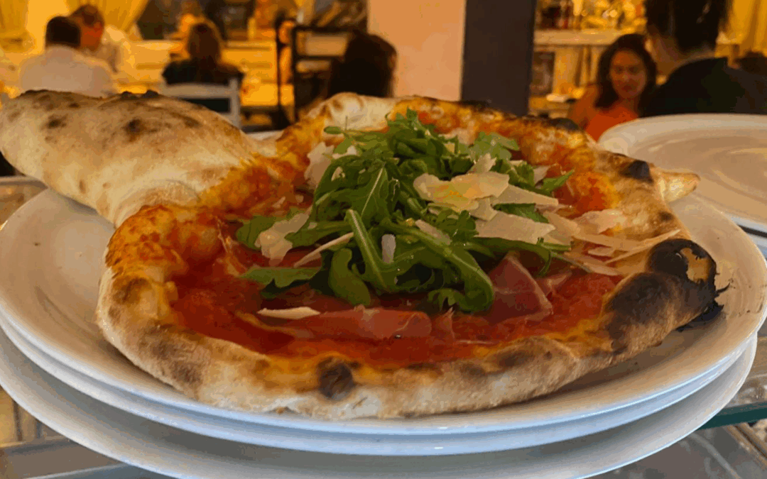 Jamoncita: una pizza donde el secreto está en su forma